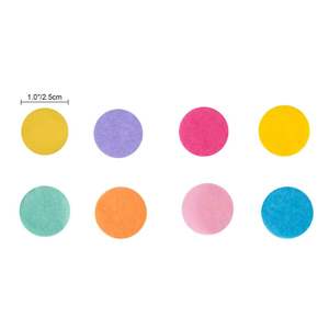 Coriandoli di Carta Velina 5000 Pezzi <span class=keywords><strong>1</strong></span> Pollice Puntini Arcobaleno per Matrimoni Baby Shower Compleanni Decorazione Tavola - Product Image 5