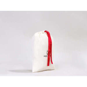 Personalized 8x12 Inches (20x30 Cm) <b>Fabric</b> Pouch <b>Bag</b> with Red Ribbon Screen Printing Embroidery Logo for Craft Wig Packaging - Product Image 4
