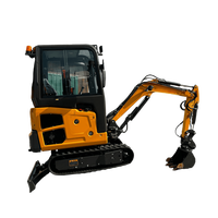 BITSMANN BSM18 Mini-excavatrice compacte de 1,8 tonne certifiée CE à vendre Fournisseur chinois Minikoparka à louer Moteur principal