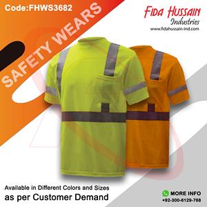 Venta al por mayor seguridad reflectante hombres camiseta alta visibilidad reflectante hombres camiseta Reflector camiseta tráfico seguridad ropa - Product Image 2