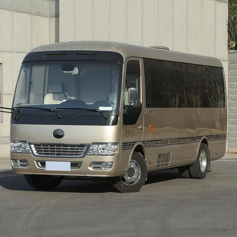 Hot Sale Luxe Touringcar Bus Yutong T7 T7e Mini Transporter Bus 10 Zitplaatsen Links En Rechts Rijden Gebruikt Tweedehands 2022