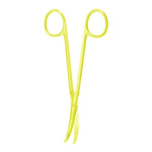 Ciseaux Forman incurvés de haute qualité couleur jaune acier inoxydable lame tranchante chirurgie des amygdales ciseaux Forman par l'industrie Salaar - Product Image 5