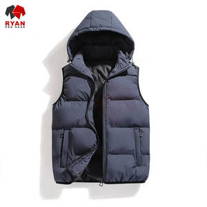 Gilet matelassé pour homme personnalisé, léger, chaud, sans manches, veste matelassée, impression de logo OEM et ODM, fournisseur en gros - Product Image 5