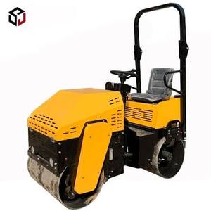 Rouleau compacteur vibrant 3 tonnes à bas prix, mini-compacteur routier pour asphalte, double tambour, pompe haute efficacité - Product Image 1
