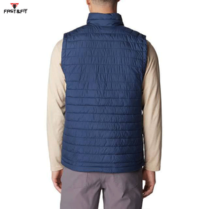 Gilet matelassé imperméable d'extérieur, nouvelle arrivée, fabrication professionnelle, coupe-vent, à capuche, sans manches, réversible - Product Image 2