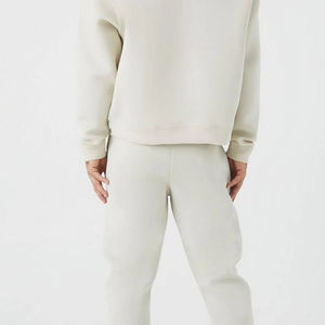 Ensemble de survêtement épais pour homme avec logo personnalisé, pull d'hiver, séchage rapide, respirant, 100% coton polaire, taille plus, avec logo personnalisé - Product Image 5