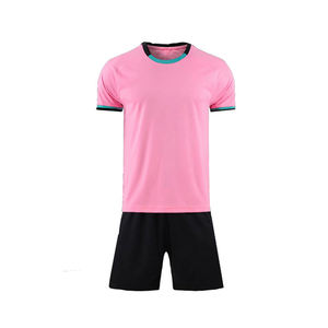 Tenues de football personnalisées par sublimation, manches courtes, séchage rapide, légères, ensemble de vêtements de sport pour entraînement d'équipe, prix raisonnable - Product Image 1