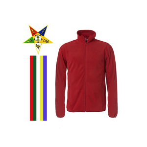 Logo personnalisé High Street Style Broderie Col Montant Denim Avant Arrière OES Veste avec Zip Intégral Veristy pour Hommes - Product Image 3