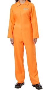 ชุดนักโทษสีส้มชุดหมีสำหรับผู้ใหญ่ - Product Image 2