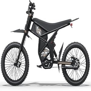 รถมอเตอร์ไซค์วิบากไฟฟ้า Untouched Rose Export G T 7 3 Pro 60V 36Ah 3000W สำหรับขับขี่ออฟโรด - Product Image 2