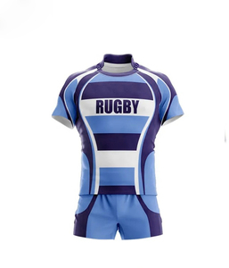 Ensemble d'uniformes de football de conception de rugby pour hommes, couleurs et motifs respirants sur mesure, kit de rugby d'équipe et vêtements de football - Product Image 2