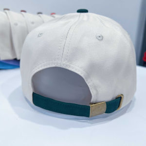 Vente en gros de casquettes de baseball à 5 panneaux en coton de haute qualité casquettes de sport de plein air personnalisées avec logo brodé pour bébés - Product Image 2