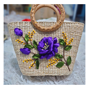 Bolsa de Jacinto de Agua, Material de Jacinto Tejido de Calidad, Apta para Bolsos Casuales y Uso en Embalaje Minorista, Vietnam - Product Image 4