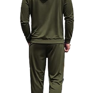Ensemble de survêtement en molleton de coton streetwear, jogging délavé, survêtement personnalisé lourd pour homme, 100% coton - Product Image 3