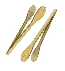 Pinces en bois au design moderne et écologique pour la décoration de la table à manger pince à salade en bois de taille personnalisée vente à chaud - Product Image 4