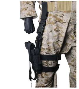 أسود التكتيكي الساق الحافظة الأمريكية مستودع في الهواء الطلق الإفراج السريع التكتيكي الساق الحافظة التدريب الصيد - Product Image 4