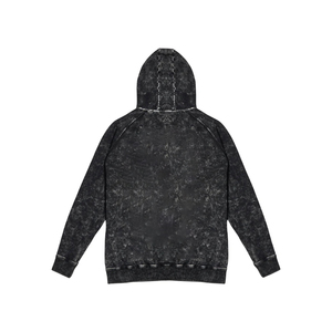 เสื้อฮู้ดล้างกรดสำหรับผู้ชายเสื้อฮู้ดซักกรดแบบวินเทจ - Product Image 3