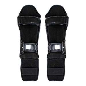 Espinilleras Deportivas Ligeras y Transpirables, Protección Integral para la Seguridad, Cuero Genuino - Product Image 2