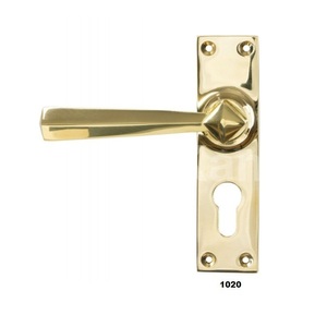 Vente en gros de poignée de porte en bronze antique avec serrure pour la maison, la cuisine, la salle de bain et le salon. - Product Image 2