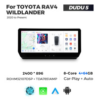 MEKEDE Android voiture multimédia Dvd voiture stéréo AutoRadio DUDU7 GPS Navigation voiture-play unité principale pour TOYOTA RAV4 WILDLANDER 2020