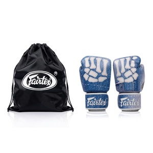 Nuevos Guantes de Boxeo de Cuero de Marca Personalizada Fairtex, Secado Rápido, Correa de Muñeca con Cierre de Gancho y Bucle para Uso Universal, Guantes Duraderos - Product Image 3