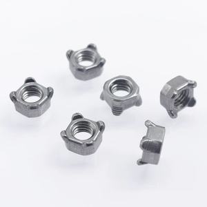 사각 용접 너트 M5/M6/M8-스테인리스강 아연 도금 DIN 928 표준 CNC 가공, 판금 및 자동차 용 - Product Image 4