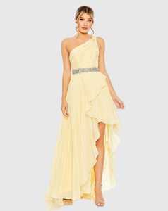 ชุดราตรีหรูหราของผู้หญิงชุดงานพรอมลูกไม้แขนยาวชุดเดรสงานพรอมเปิดหลังลูกปัดทำด้วยไข่มุกปัก - Product Image 6