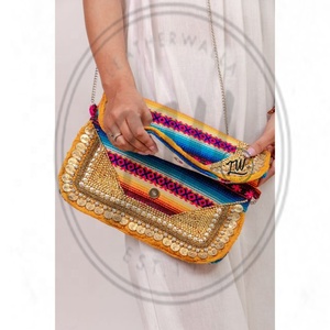 Leatherwalla Genuine Banjara Luxury Handmade Handcrafted <b>Summer</b> Fashion <b>Bags</b> for Women High Quality - Product Image 3