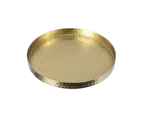 Plateau de service Décoration de la maison Noël Plateau en métal Forme ronde Vaisselle Ustensiles de cuisine Restaurants Fabricant en gros Fournisseur - Product Image 3