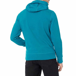 Sweat-shirts à capuche pour hommes en polaire 280 GSM, poids lourd, unis, vente en gros, poches latérales, 80/20 coton, motif uni, hiver, haute qualité - Product Image 3