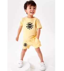 Conjunto de ropa informal de verano para niños 2023, camisetas gemelas de 9 telas para niños, pantalones cortos, camiseta bonita para niños, conjuntos de pantalones cortos, proveedor Paki a precio de fábrica - Product Image 3