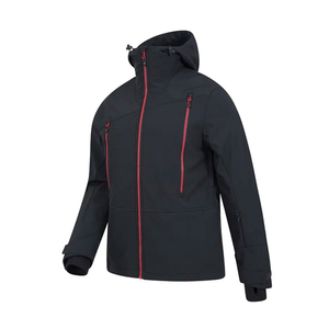 Venta caliente 2025 Diseña tu propio precio al por mayor chaqueta Softshell para hombres nueva tendencia ropa de calle chaqueta Softshell de manga larga para hombres - Product Image 4