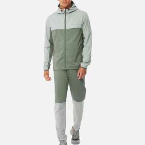 Logo personnalisable de survêtements en nylon de haute qualité pour hommes pour l'automne Jogging Factory Direct - Product Image 1