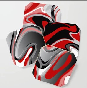 Posavasos de nogal, posavasos cuadrados redondos de madera estampados, alfombrillas y almohadillas, vajilla, utensilios de cocina, posavasos con juego de soporte - Product Image 2