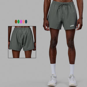 Pantalones Cortos Deportivos Personalizados para Hombre, para Gimnasio, Ciclismo, con Cordón Ajustable y Bolsillo con Cremallera - Product Image 1