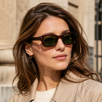 Lunettes de soleil Mellume rétro à petite monture en acétate, polarisées UV400, avec logo personnalisé, motif écaille, pour hommes et femmes, idéales pour l'extérieur