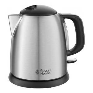 Bouilloire électrique compacte Russell Hobbs 2400W 1L Adventure, modèle noir et argent, 24991 70 - Product Image 1