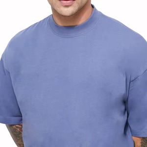 เสื้อยืดผ้าฝ้าย100% ของผู้ชายทรงหลวมพิมพ์ลาย - Product Image 2