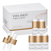 Sérum Éclaircissant Visage à l'Alpha Arbutine, Ampoule Liquide Stabilisée à la Vitamine C, Révélateur d'Éclat pour Peaux Ternes, Anti-Âge, OEM