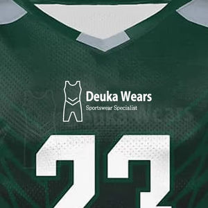 Maillots de football américain personnalisés OEM imprimés par sublimation, fabriqués en tissu polyester et élasthanne, avec nom et numéro personnalisés - Product Image 5