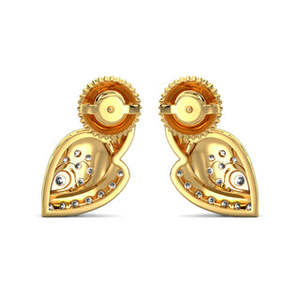 Vibrant Vanity Boucles d'oreilles diamant or jaune - Product Image 2