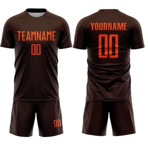 Custom Mens Football Kit Professional Soccer Jersey and <b>Shorts</b> with Custom Name Lightweight Breathable Soccerwear Sports Uniform - Product Image 6