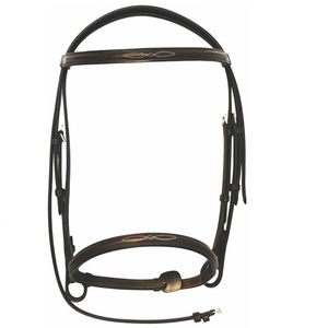 Vente en gros bon marché bride de cheval en cuir véritable de qualité supérieure bride en cuir de cheval conception personnalisée prix bon marché en gros - Product Image 2