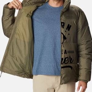OEM diseño personalizado moda elegante diseño personalizado con capucha hombres prendas de vestir exteriores pluma Puff abajo burbuja abrigo hombre chaqueta de invierno para niño - Product Image 5