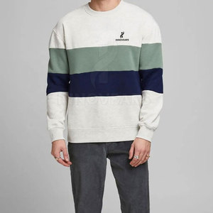 Sudadera transpirable de alta calidad para hombre, Jersey de invierno informal de algodón con patrón sólido teñido liso para la venta en línea - Product Image 3