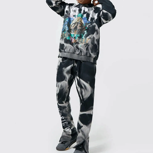 Survêtement d'hiver pour homme, coupe classique, fermeture à cordon, capuche, 100% coton, streetwear, haute qualité, taille personnalisée - Product Image 5