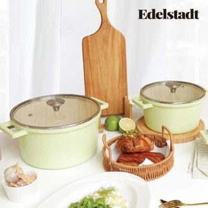 หม้อหุงข้าวเอเดลสตัดท์หม้อหุงข้าว3สีโทนสีพาสเทล24ซม. สั่งติดป้ายได้ตามต้องการ - Product Image 3
