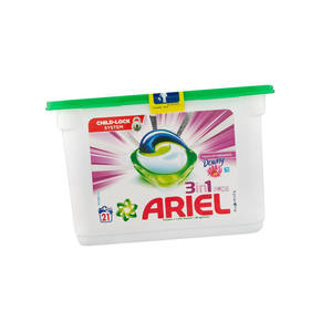 Pour dosettes de détergent Ariel 3-en-1 forme solide capacité de charge 30 nettoyage efficace conçu pour l'eau froide - Product Image 1