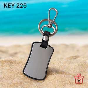 High Quality Custom Engraved Logo Bamboo Wooden Keychain Metal Carabiner Promotional Gift <b>Key</b> <b>Holder</b> - Product Image 3