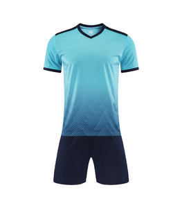 Mode jeunesse Football chemise Sublimation personnaliser Football uniforme noir blanc Soccerl uniforme maillot de football maillot de football - Product Image 1